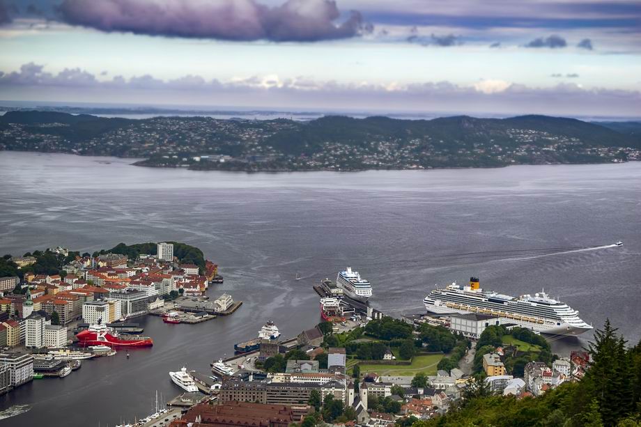 Bergen programok: fjordtúra